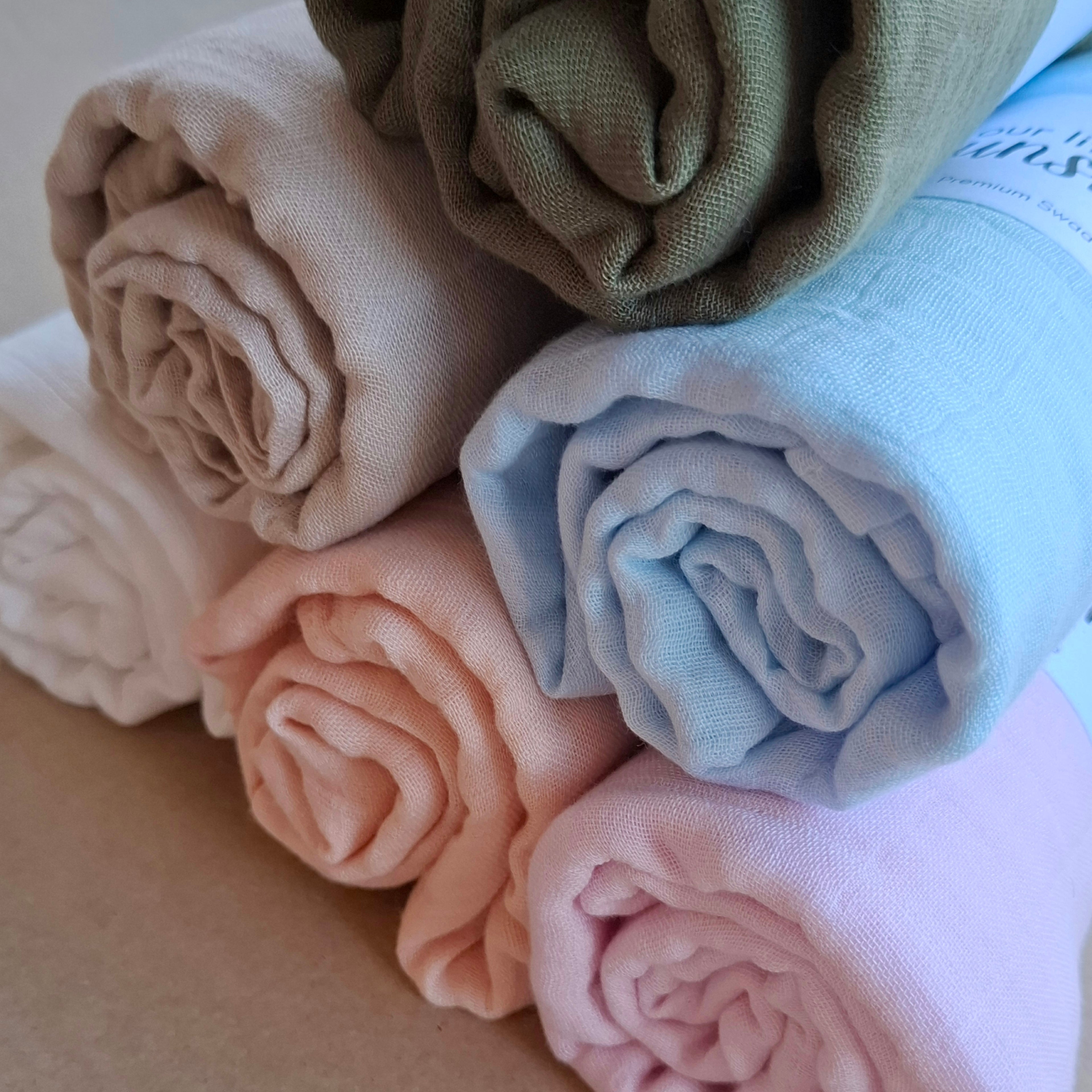 Single Premium Bamboo Cotton Swaddle