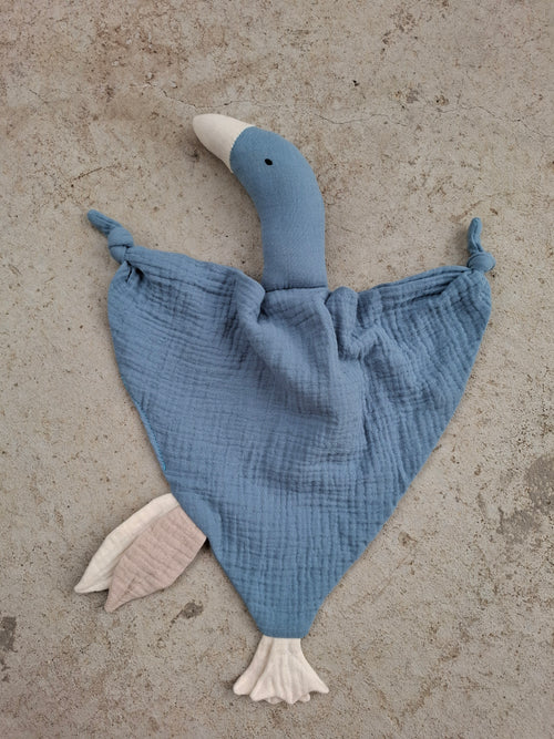 Blue Iris Goose Comforter