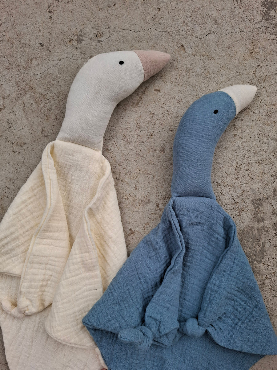 Blue Iris Goose Comforter